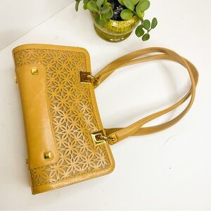 Stuart Weitzman Tan Shoulder Bag